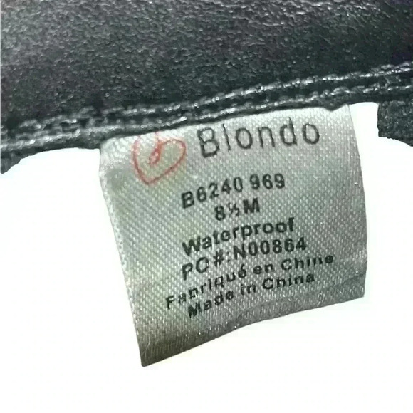 Blondo Tami Women's  Animal Print Waterproof Ankle Boots Booties Size 8.5 M - Picture 10 of 12